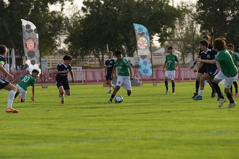 "زد" يحقق أول فوز في بطولة كأس دبي للقارات تحت 13 سنة