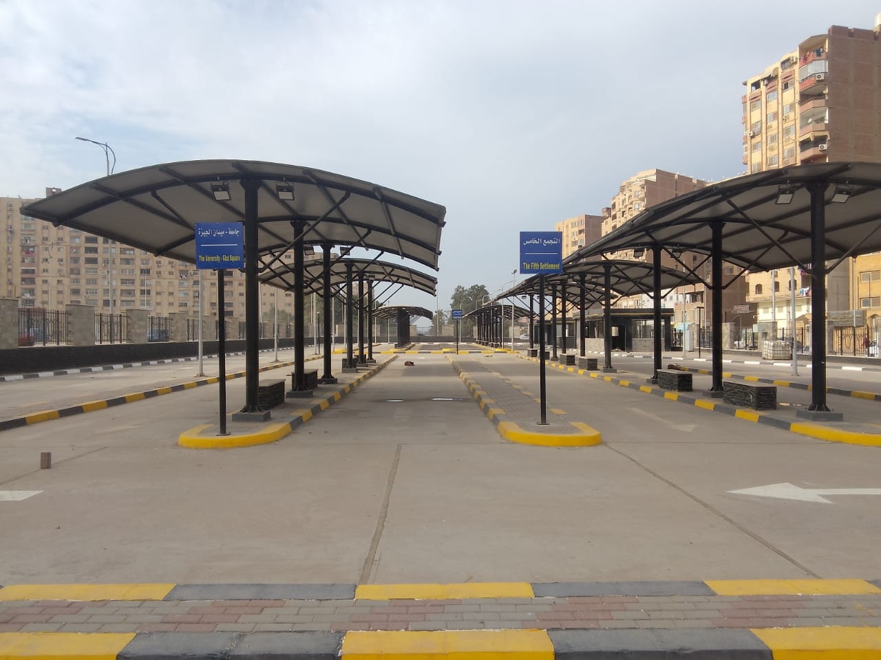 محافظة الجيزة: موقف حضاري جديد بالمريوطية.. تعرف على خطوط السيرفيس