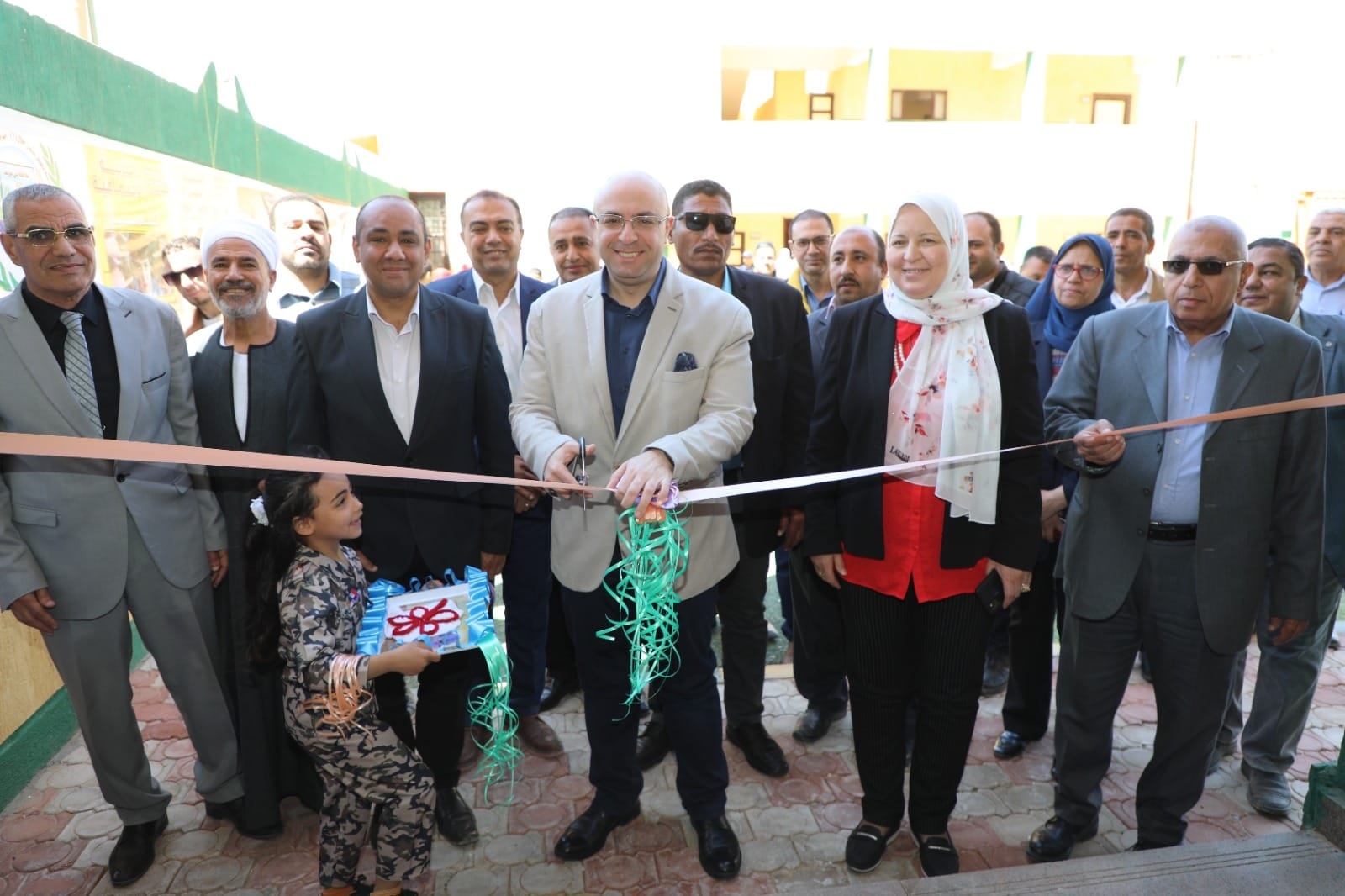 محافظ بني سويف يفتتح مشروعات بمركز الواسطى بمناسبة العيد القومي للمحافظة