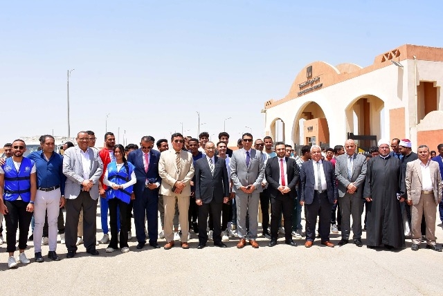 افتتاح فعاليات الأسبوع البيئي الثاني لجامعة طيبة التكنولوجية بالأقصر