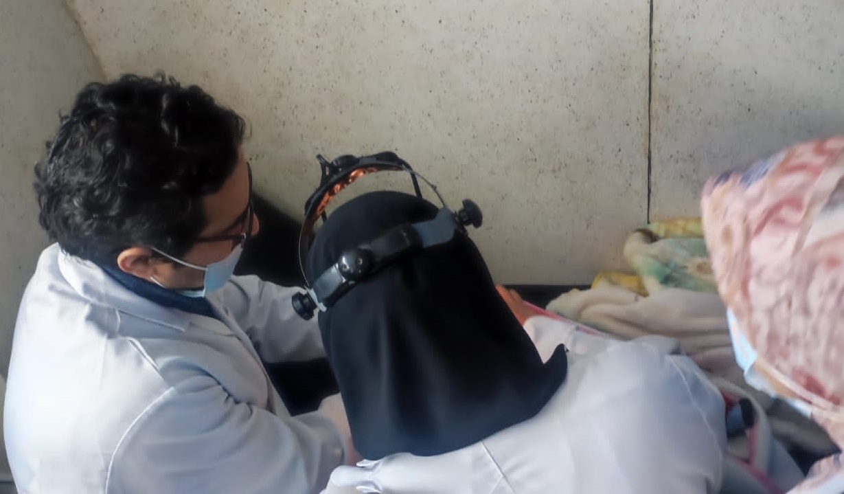 إنقاذ بصر طفل مبتسر بحضانة طلخا ضمن مبادرة "رؤية أمل" برمد المنصورة
