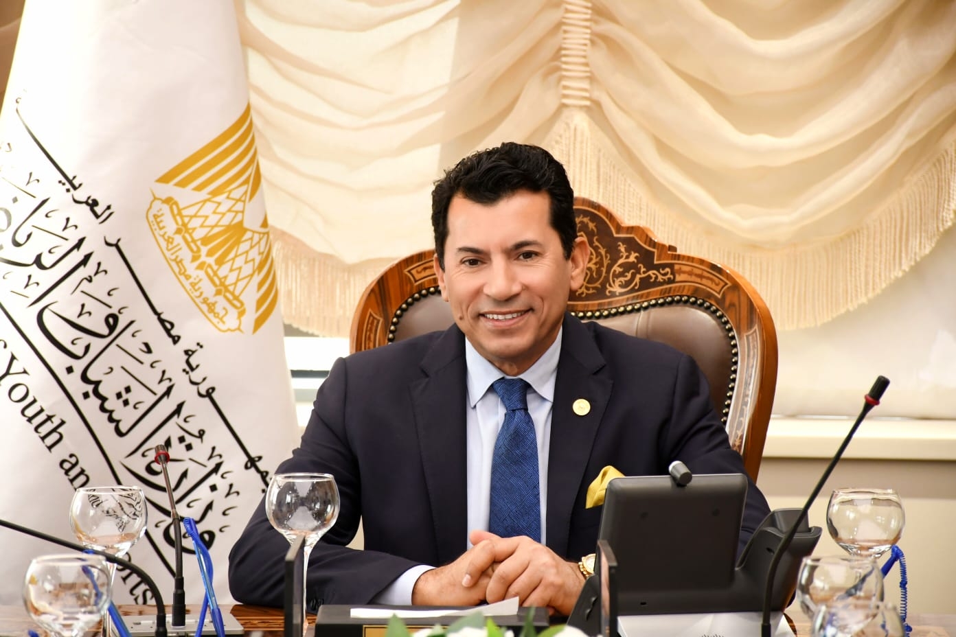 عبر تقنية الفيديو كونفرانس.. وزير الشباب والرياضة يشهد إطلاق فعاليات النسخة الرابعة من الــ YLY competition