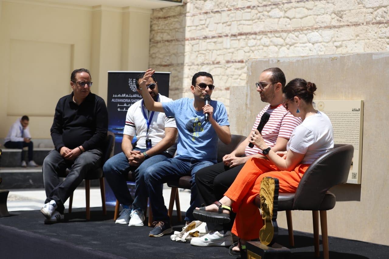 محمد طارق يستعرض تحديات مهرجان القاهرة السينمائي خلال ندوة بمهرجان الإسكندرية للفيلم القصير