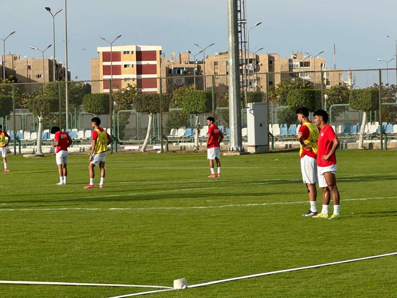 منتخب الشباب يواصل استعداداته لمواجهة زامبيا.. وأبو حسين: 'ثقتنا كبيرة فيكم'