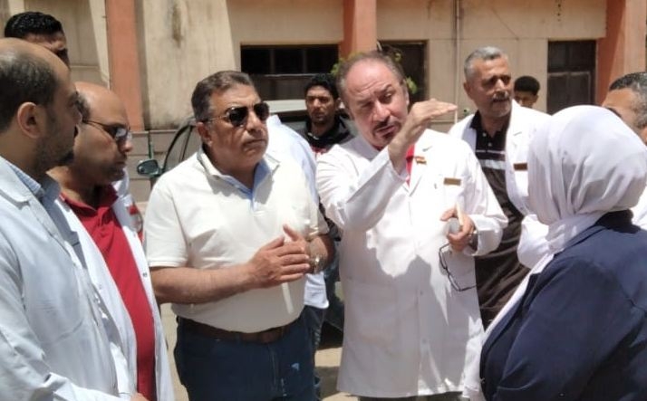 محافظ الدقهلية في زيارة مفاجئة لمستشفى أجا يوجه بتعزيز الرعاية الصحية وراحة المرضى