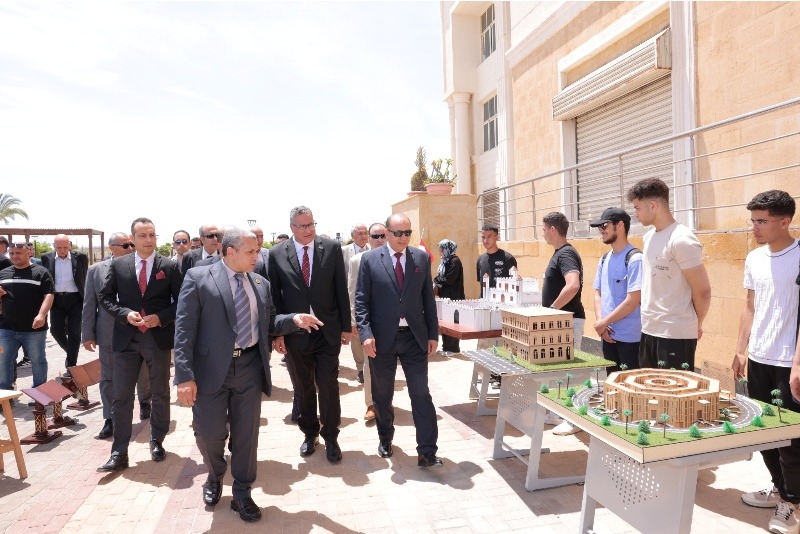 افتتاح الملتقى الهندسي الثالث بمشاركة تحالف جامعات الدلتا بجامعة المنصورة الأهلية