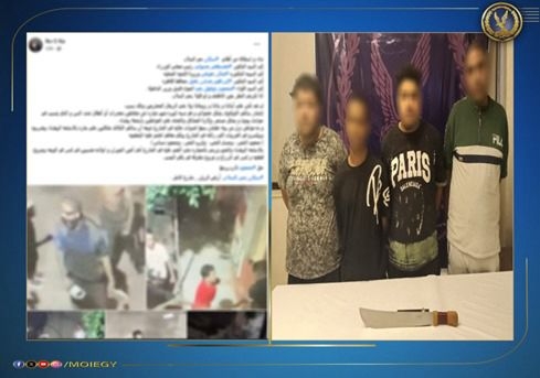 سائق توكتوك يستعين بـ3 آخرين للتعدي على شخص بسلاح أبيض.. تفاصيل مشاجرة السلام