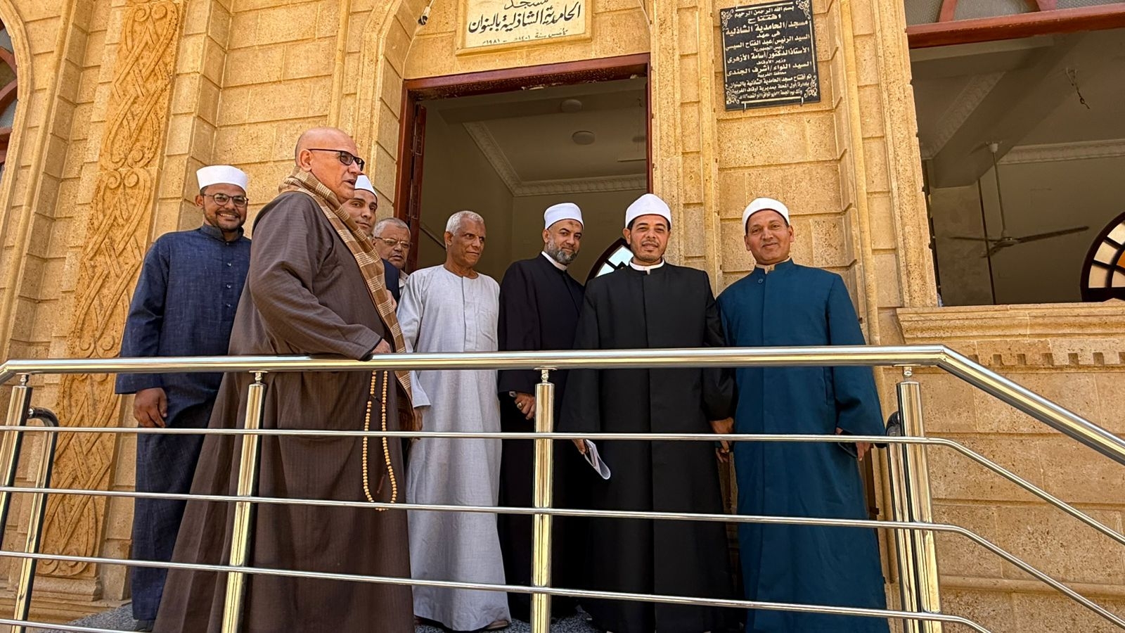 افتتاح مسجد الشاذلية فى قرية "البنوان" بالغربية