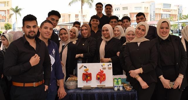 "فم أخضر.. حياة صحية" معرض في الجامعة المصرية الروسية