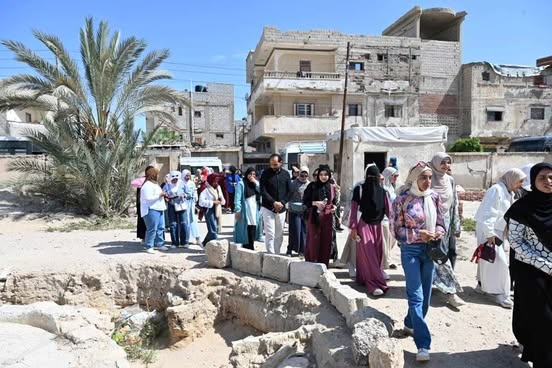زيارة قلعة سليمان القانوني ضمن جولات ملتقى «أهل مصر» للمرأة الحدودية بالعريش