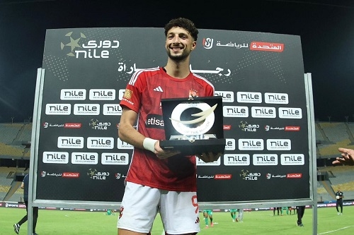 وسام أبو علي رجل مباراة الأهلي والمصري