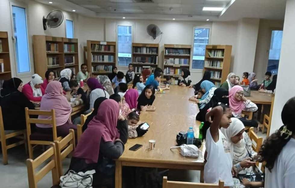 ورش حكي ومسرح عرائس ولقاءات توعية في احتفال مكتبة البحر الأعظم بعيد الأضحى