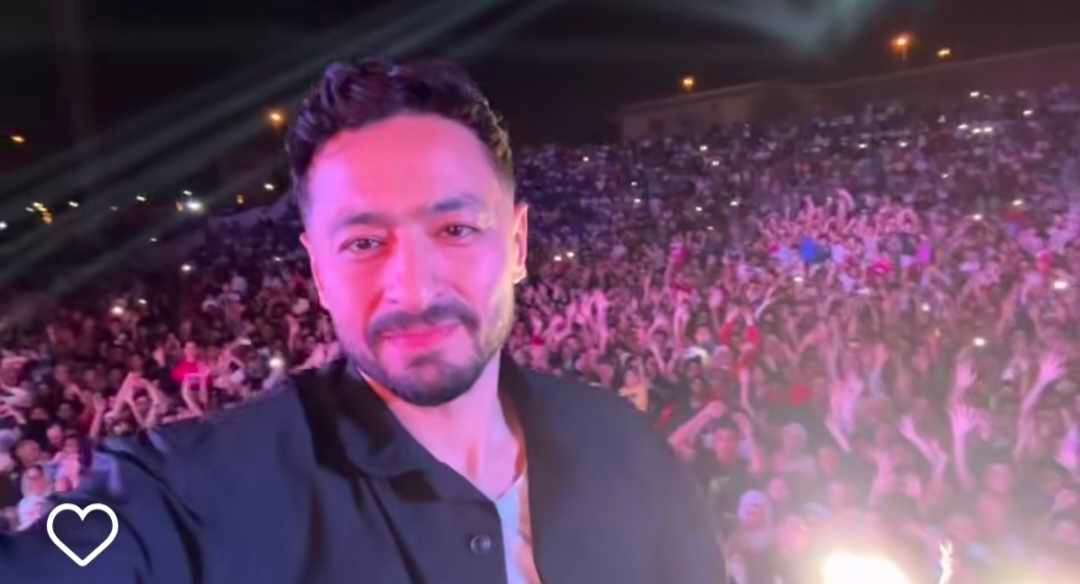 حمادة هلال يُشارك جمهوره أجواء حفله الأخير