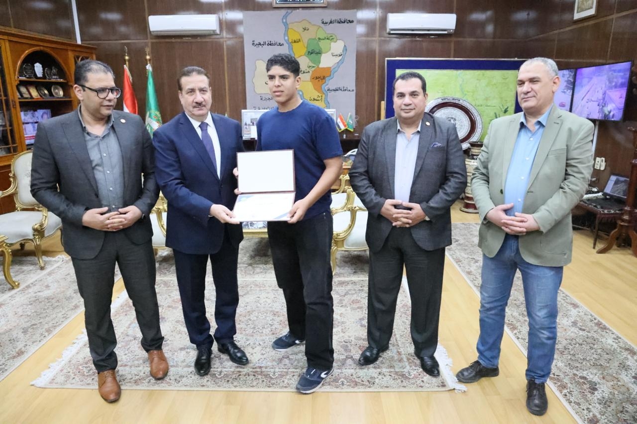 تكريم عدد من المتميزين رياضياً من أبناء المنوفية