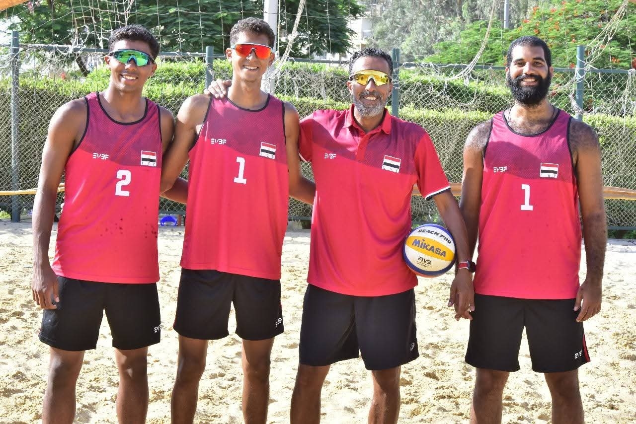منتخب الطائرة الشاطئية يطير إلى المغرب للمشاركة في البطولة الأفريقية