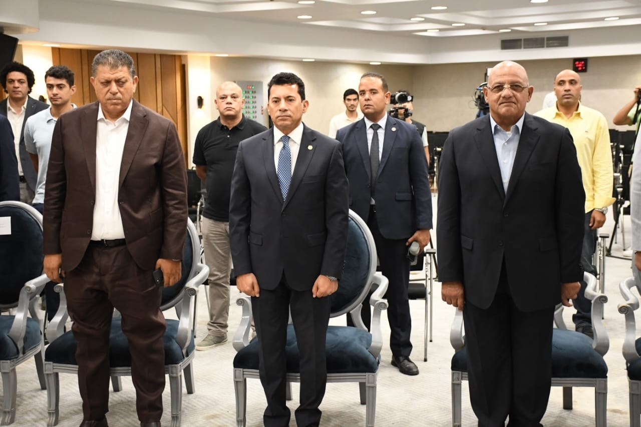 المؤتمر الصحفي لتقديم الإسباني خافيير باسكوال مديرًا فنيًا لمنتخب مصر لكرة اليد
