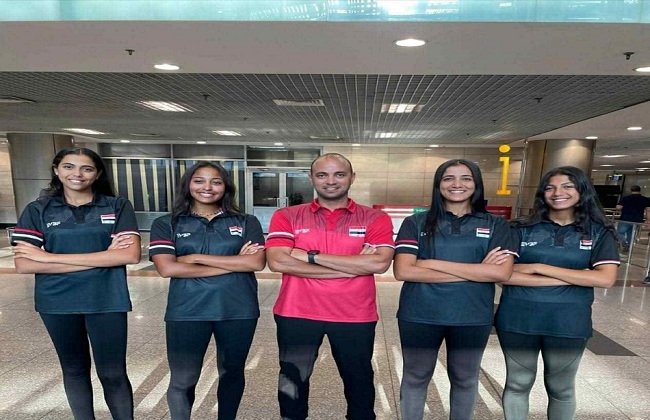 بعثة الطائرة الشاطئية إلى المغرب للمشاركة بالبطولة الأفريقية