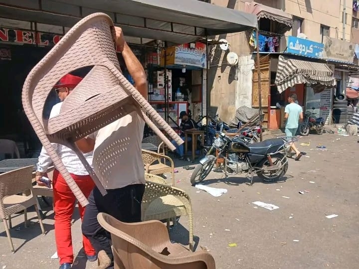 حي وسط الإسكندرية يشن حملة مكبرة على منطقة الإبراهيمية