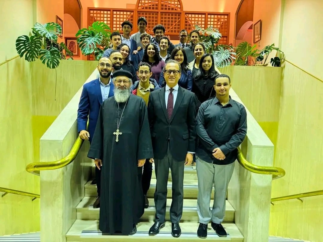 السفير المصري في أستراليا يلتقي بشباب الجالية المصرية