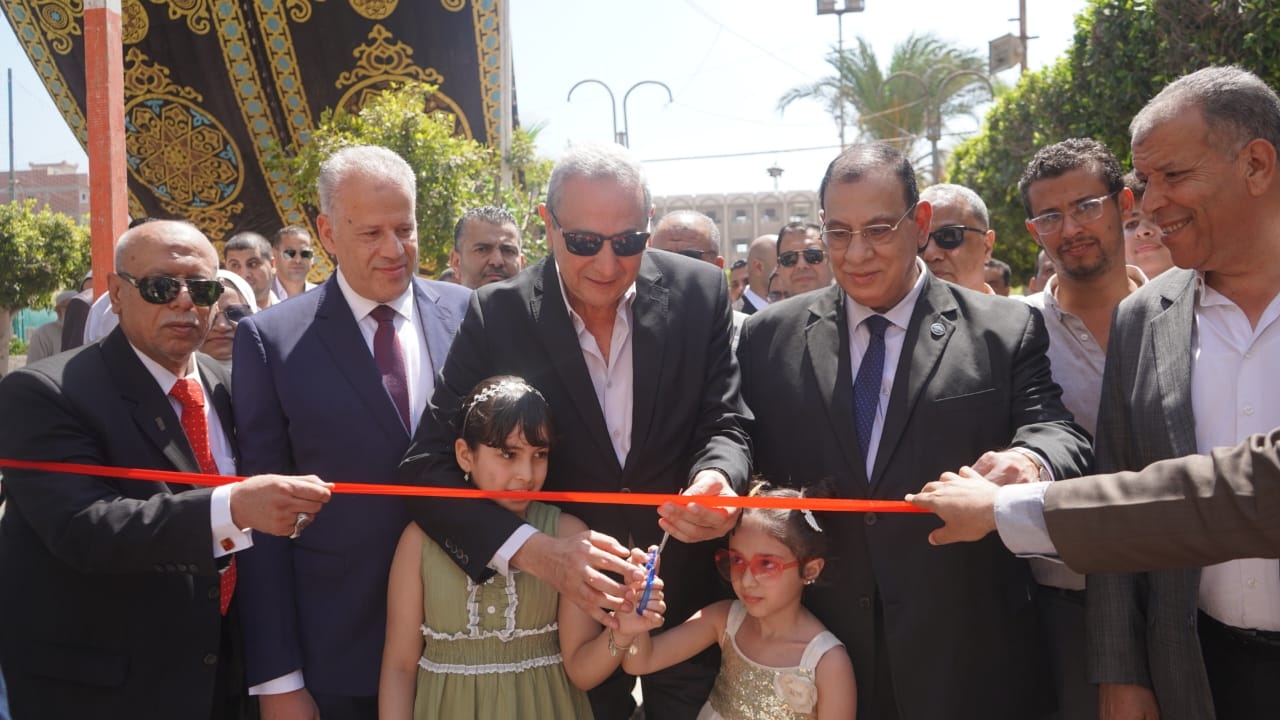 افتتاح المبنى الإداري بمركز التنمية الشبابية في كفر الزيات