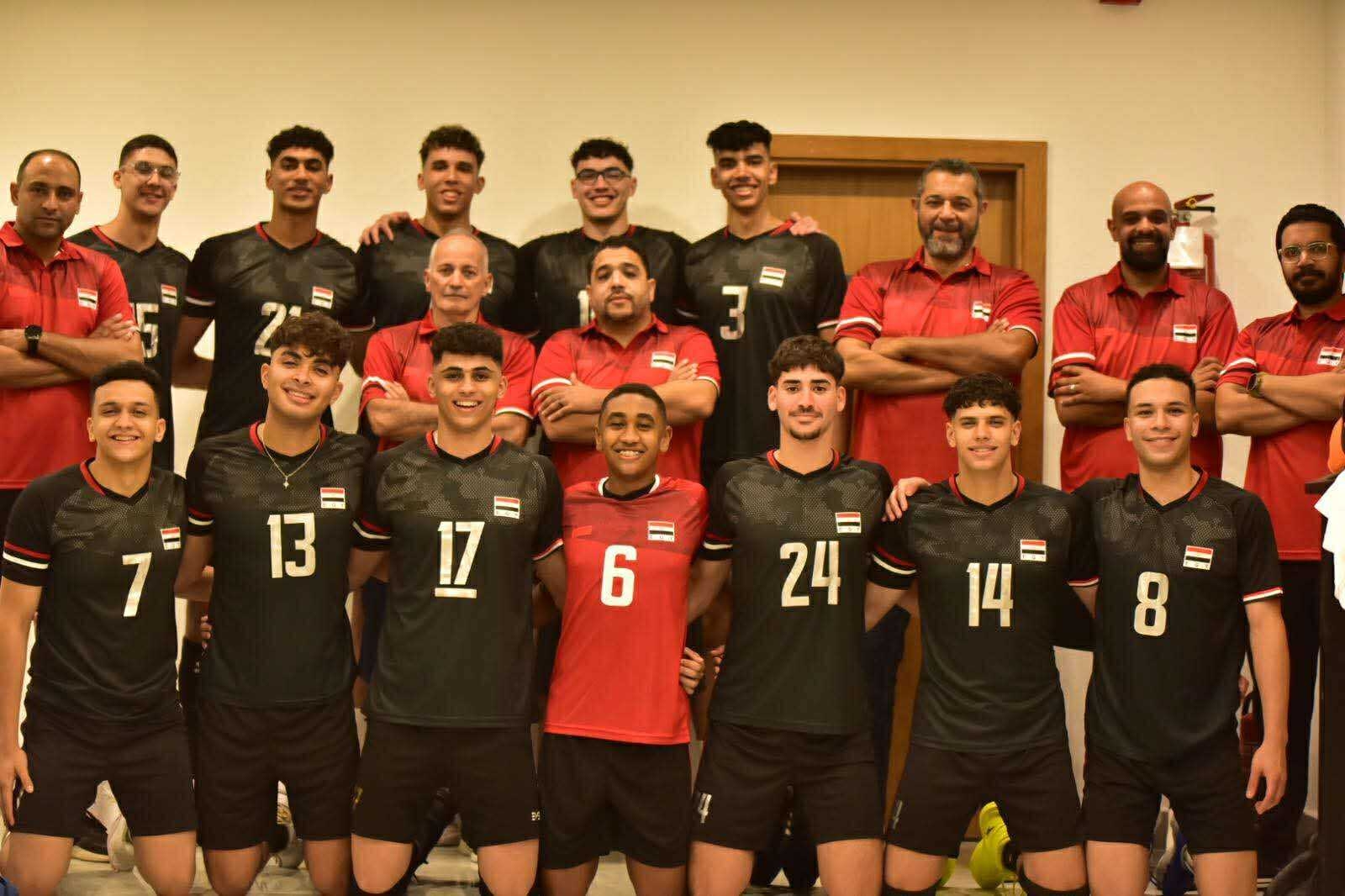 12 لاعبًا في قائمة منتخب مصر للناشئين استعدادًا لبطولة العالم للكرة الطائرة بأوزبكستان