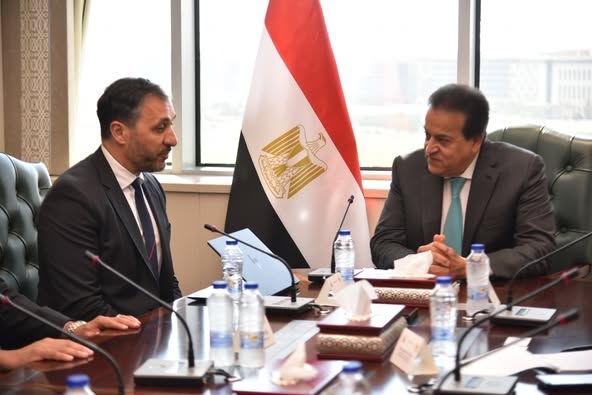 وزير الصحة يبحث تعزيز التعاون في التحول الرقمي وتطبيقات الذكاء الاصطناعي