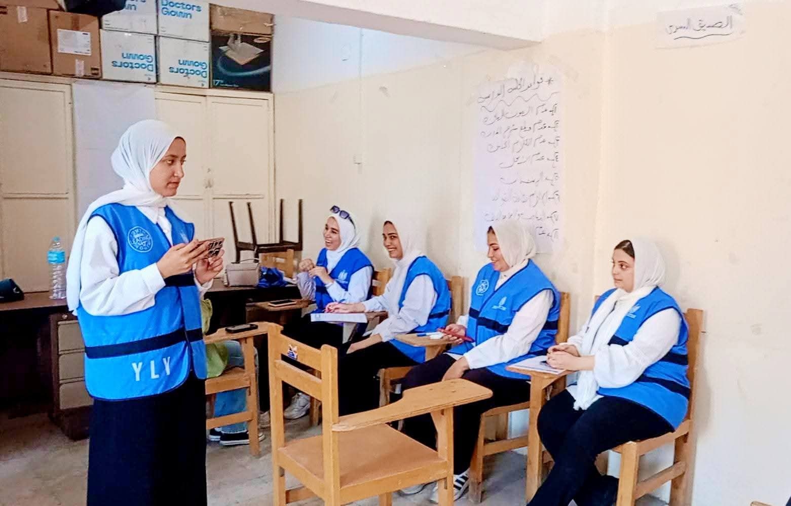 شباب كفر الشيخ: مقابلات شخصية للمتقدمين لمشروع "YLY"
