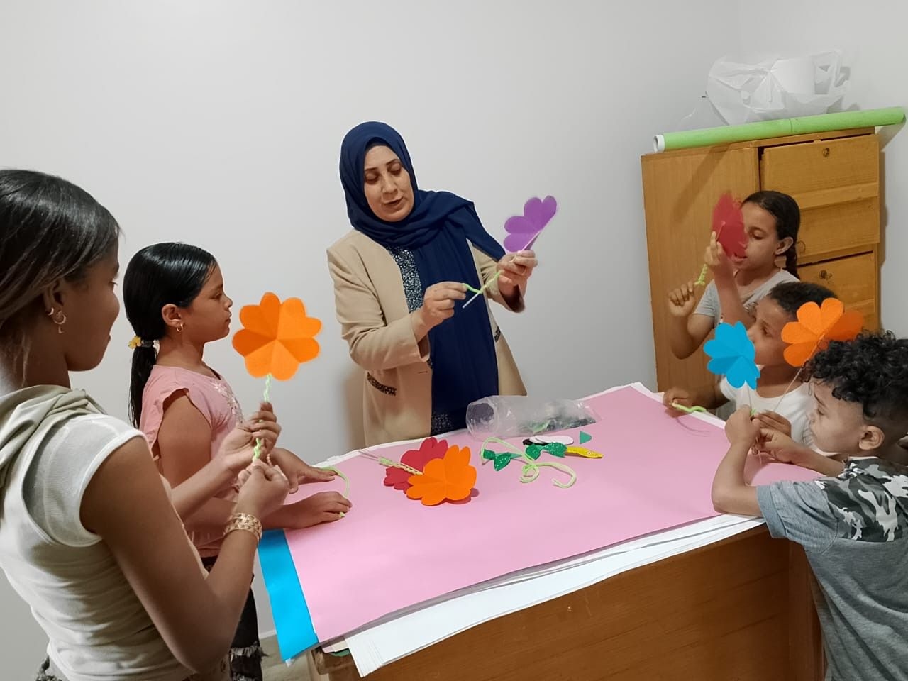 أنشطة متنوعة للثقافة ضمن مشروع "جودة حياة" بالمناطق الجديدة الآمنة