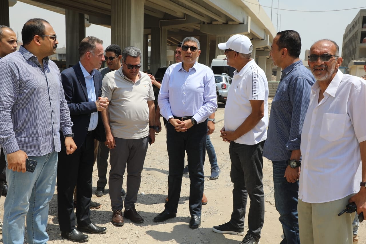 محافظ الجيزة يتفقد أعمال التطوير بمحيط مستشفى بولاق الدكرور العام