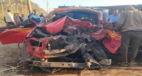 مصرع 3 أشخاص وإصابة 40 فى 3 حوادث بالجيزة