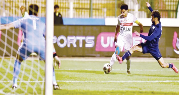 الزمالك يستعيد ذاكرة الانتصارات بثلاثية نظيفة فى إنبى