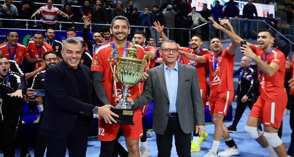 40 ألف جنيه لكل لاعب بالأهلى بعد التتويج بسوبر الطائرة