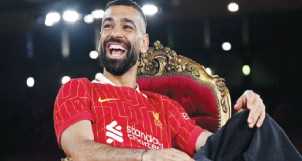 صلاح بعد تجديد تعاقده: أسعى لمزيد من البطولات مع ليفربول