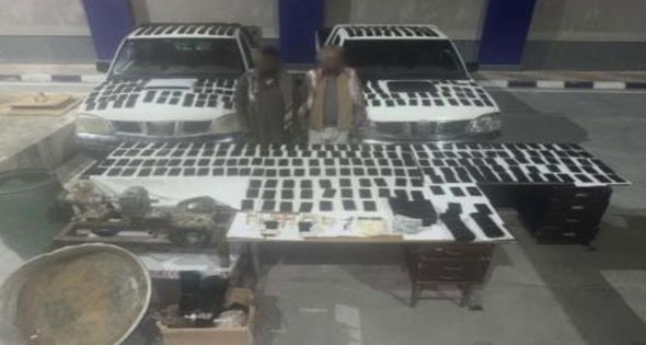 إحباط محاولة جلب نصف طن حشيش ومواد مخدرة بـ 87.5 مليون جنيه