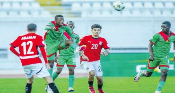 منتخب الناشئين يخسر أمام بوركينا فاسو ويودع أمم إفريقيا