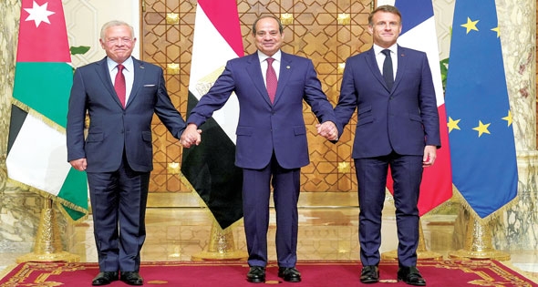 رفض مصرى ــ أردنى ــ فرنسى لتهجير الفلسطينيين