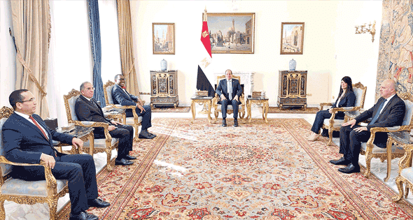 تعزيز التعاون مع البنك فى جميع المجالات..
الرئيس: مصر مستمرة فى دعم «الإفريقى للتنمية» لتحقيق التنمية فى القارة