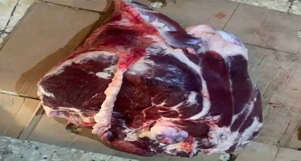 أقماح ولحوم غير صالحة بأسيوط
