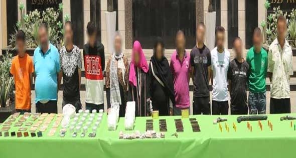 مصرع 3 هاربين من أحكام بالإعدام والمؤبد فى تبادل لإطلاق نار مع الشرطة