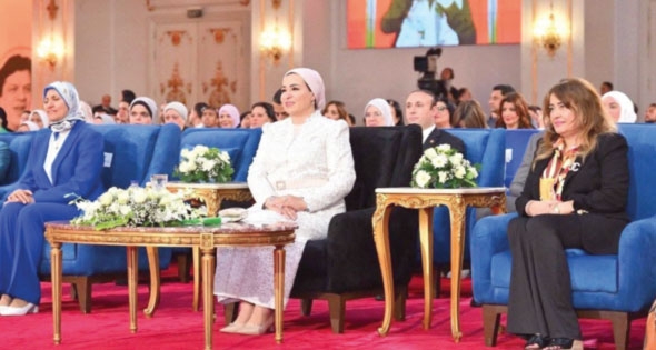 خلال احتفالية «أسرتى.. قوتى».. قرينة الرئيس: الدولة مستمرة فى دعم وتمكين أبنائها من ذوى الهمم