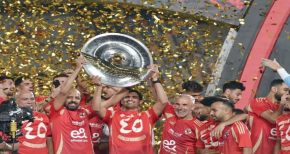الأهلى بطل الدورى.. هزم فاركو بـ «سداسية».. وبيراميدز يفوز بـ «خماسية»