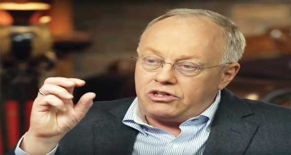 الصحفى الأمريكى كريس هيدجز يواجه المدافع بكلماته: فى كتابى الجديد عن غزة صـوت الضحايا يكفى