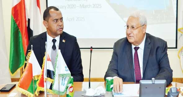 البنك الزراعى يستقبل وزير زراعة مدغشقر لتعزيز التعاون فى مجال التنمية الزراعية