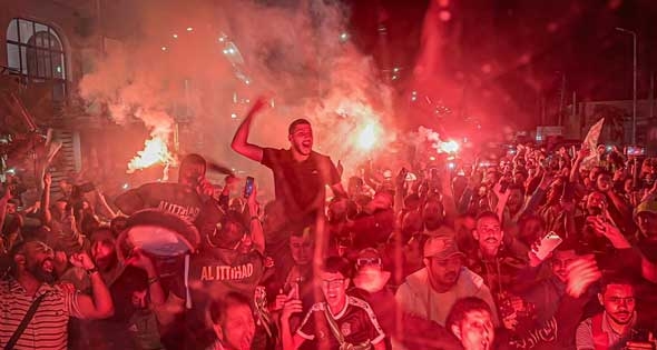 مصيلحى يحتفى بفريق الاتحاد للسلة ويطالبهم باللقب الإفريقى