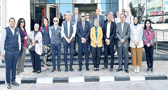 ثلاث منظمات عالمية ترصد أداء خدمات التأمين الصحى  الشامل