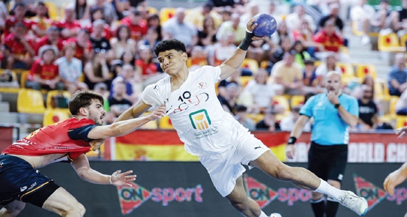 منتخب الشباب يهزم إسبانيا بمونديال اليد