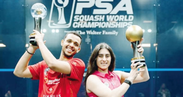 الإسكواش «الحصان الأسود» فى لوس أنجلوس