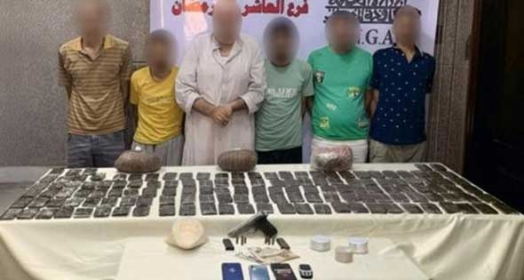 إحباط جلب مواد مخدرة بـ 44 مليون جنيه