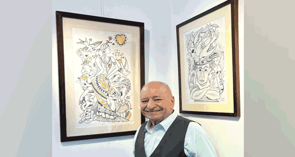 كاريكاتير «بدوى» يرفع شعار «بكرة أحلى»
