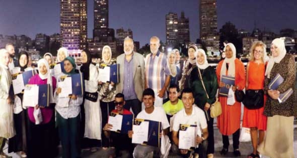 تكريم المتفوقين فى احتفالية «النيل عنده كتير»